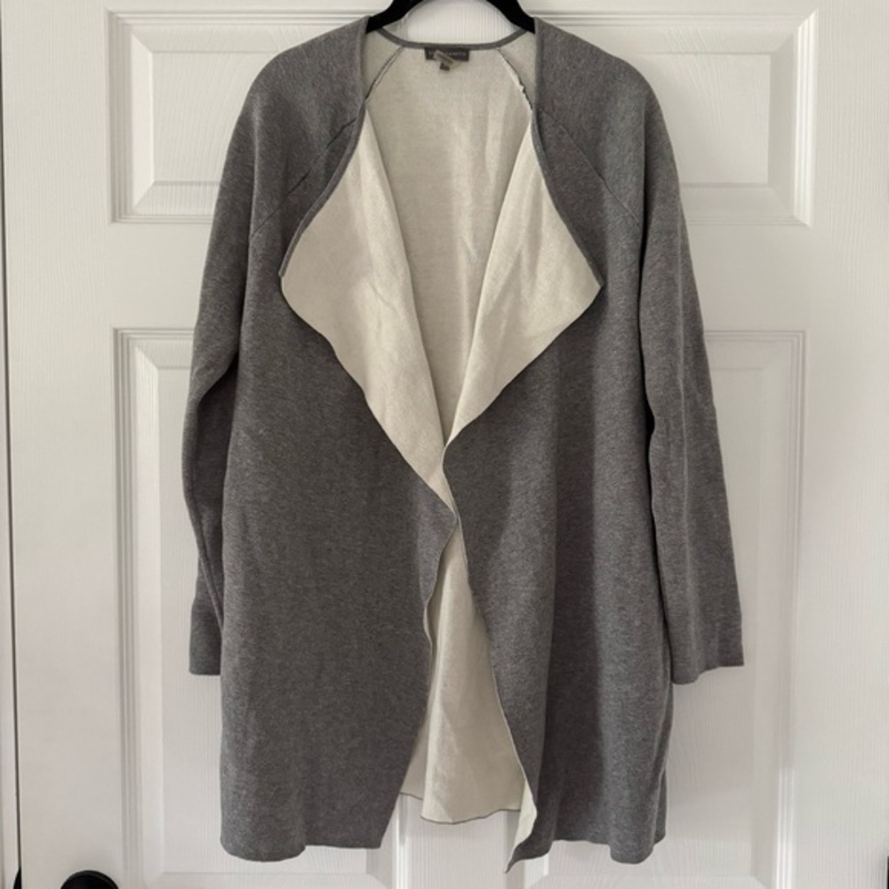 Vince Camuto grey cardigan